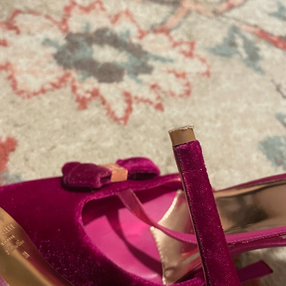 Ted Baker Women's Juleta Velvet Pumps Heels - Picture 4 of 5